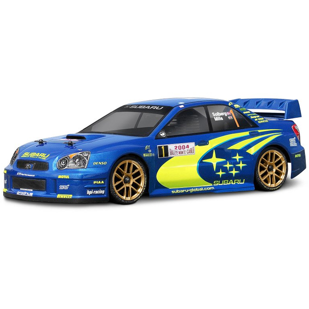 HPI 17205 2004 Subaru Impreza WRC Clear Body 190mm | eBay